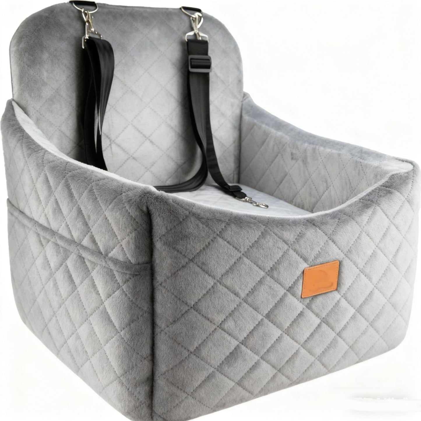 Luxury Dog Car Seat Bed – Safe & Comfortable Travel Booster