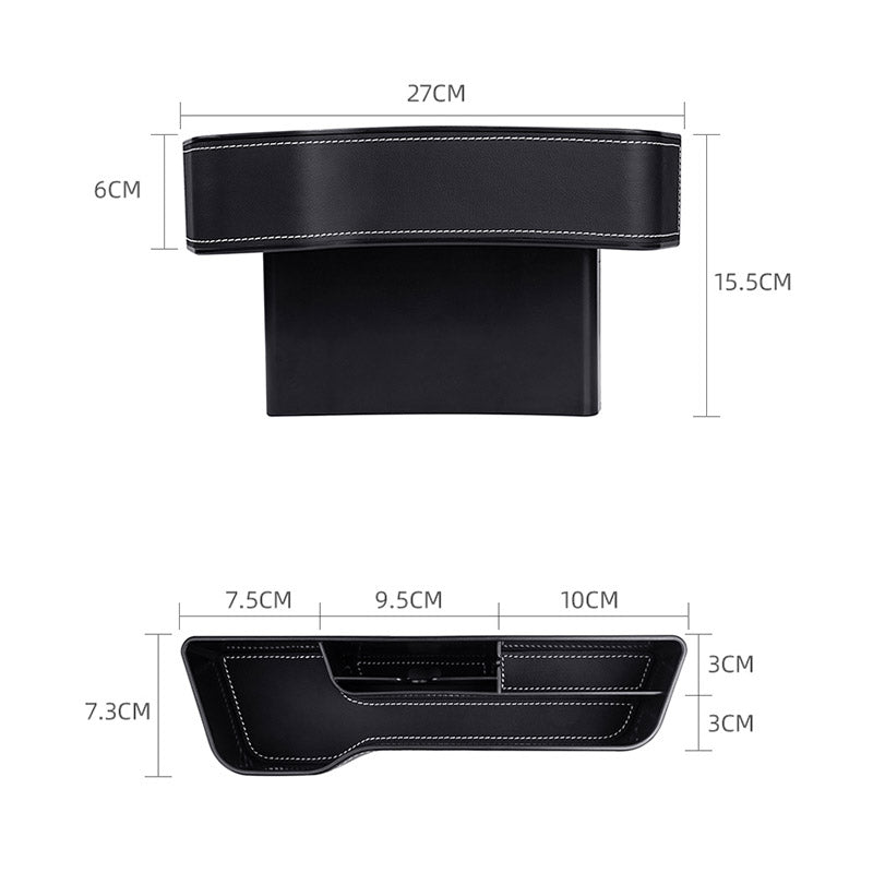 Car Seat Gap Filler Organizer – No More Dropped Items While Driving