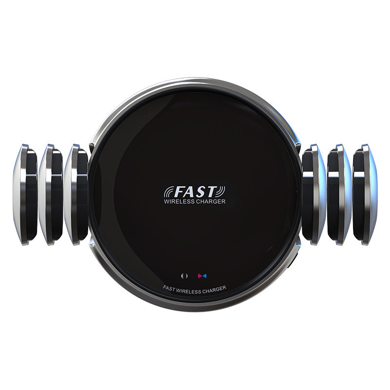 Auto Lock Car Phone Holder – 360° Adjustable, Strong Grip, Hands-Free Driving
