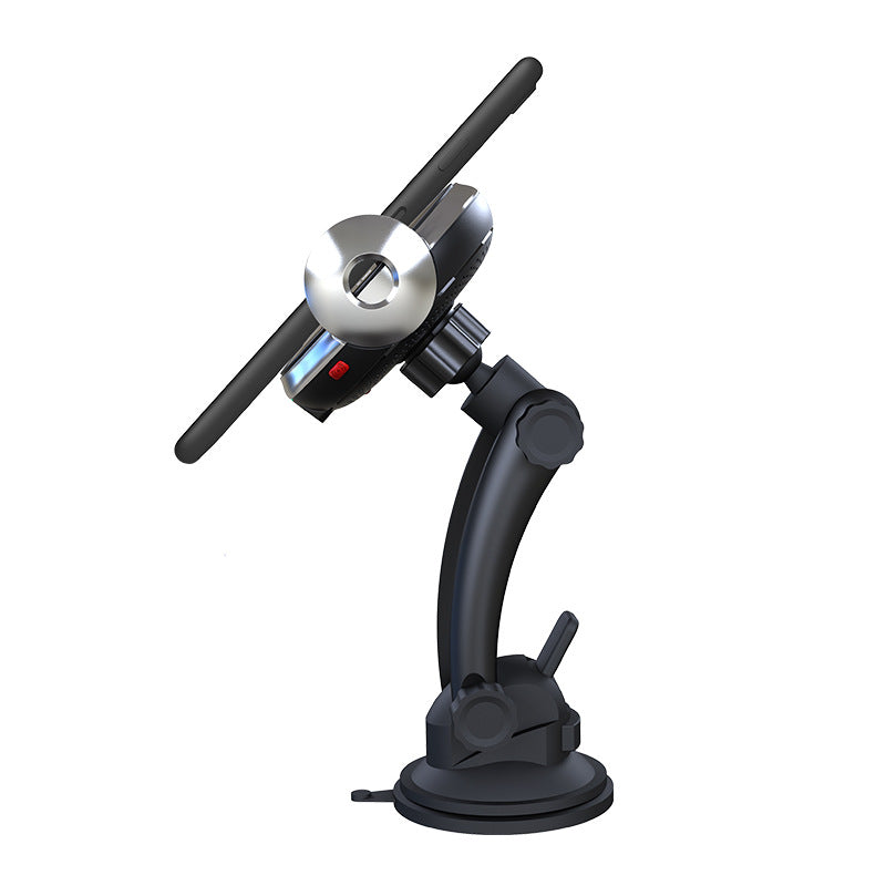 Auto Lock Car Phone Holder – 360° Adjustable, Strong Grip, Hands-Free Driving