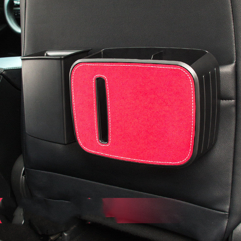 New Waterproof Car Trash Can Bin Auto Accessories Universal Organizer Garbage Dump Cars Storage Pockets Closeable Portable Box