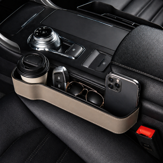 Car Seat Gap Filler Organizer – No More Dropped Items While Driving